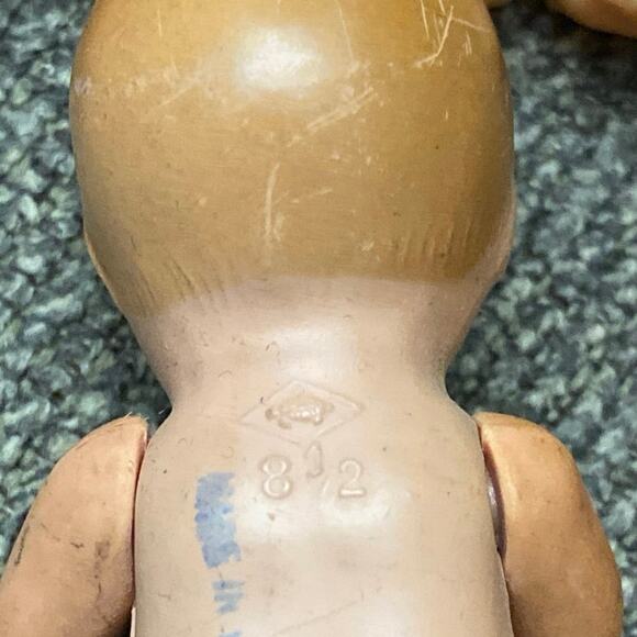 Mini Doll Lot Kewpie Baby Impkins Cabbage Patch Dutch Turtle Mark Schildkrot 5 - Picture 9 of 11